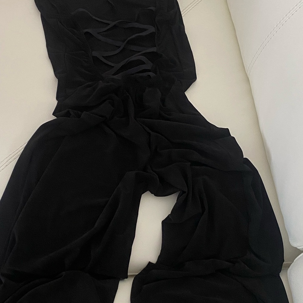 Elegant Black Pants suit